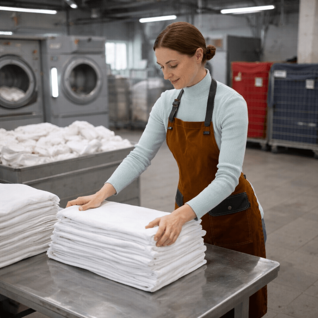 Suavizante para lavanderías y acabado profesional