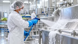 Limpieza y desinfección en la industria alimentaria
